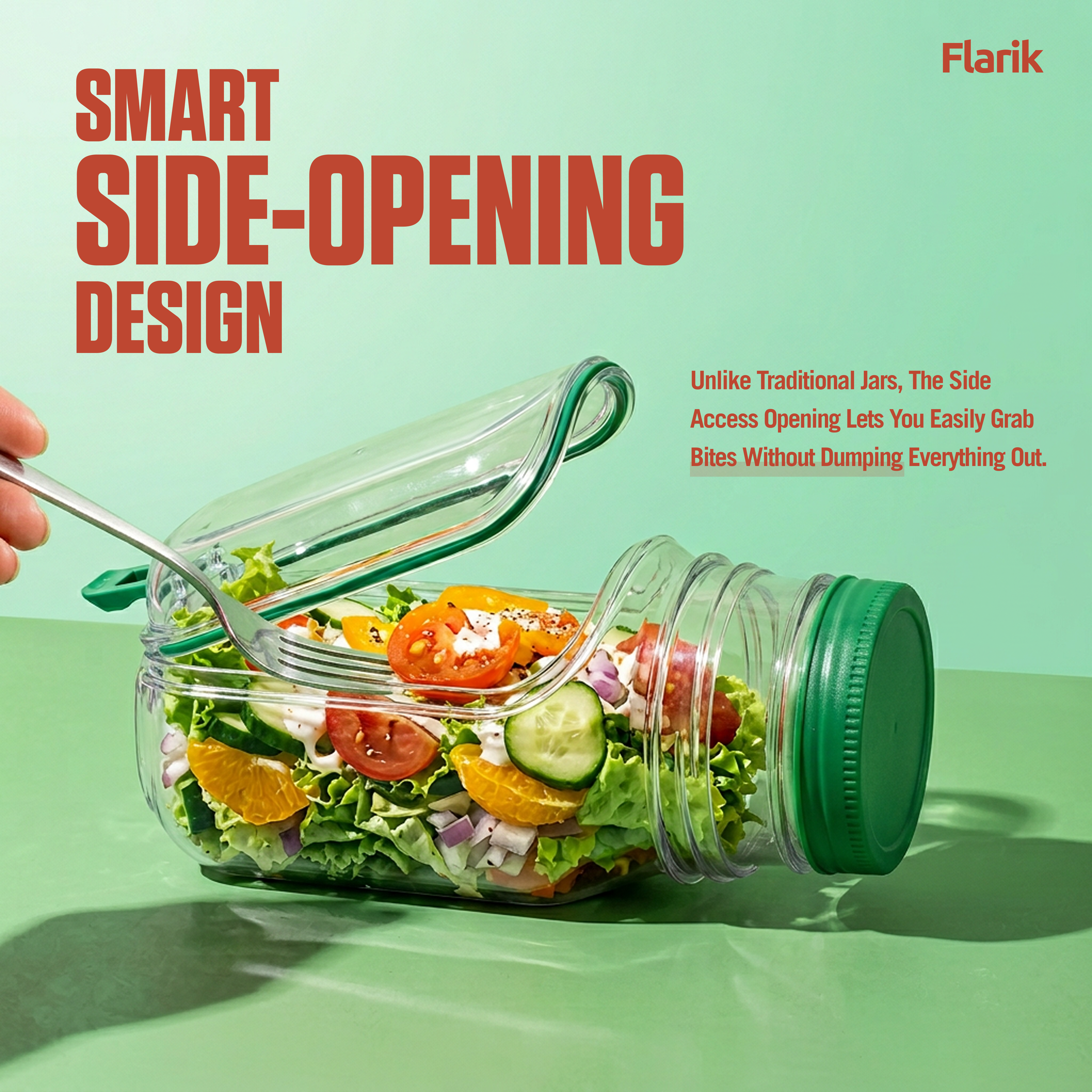 Portable Salad Container