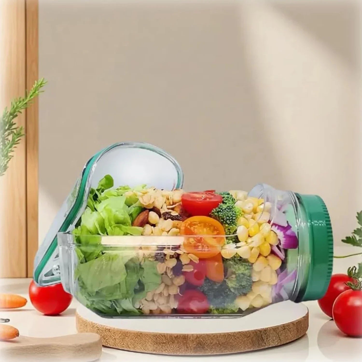 Portable Salad Container